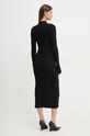 Odzież Patrizia Pepe sukienka wełniana 2A2848.K214 czarny