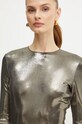 Сукня Patrizia Pepe 2A2856.J242 золотий AW24