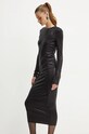 Платье Patrizia Pepe чёрный 2A2856.J242