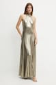Šaty Patrizia Pepe 2A2857.A501 zlatá AW24