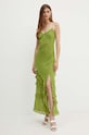 Bardot rochie CANTARA 59419DB verde AW24