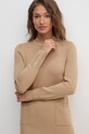 Рокля United Colors of Benetton 17Q3DV025 бежов AW24