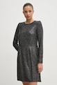Рокля United Colors of Benetton 4RO6DV0AC черен AW24