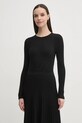 United Colors of Benetton ruha 1QMKDV01W fekete AW24