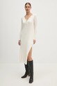 Pepe Jeans rochie IZABEL DRESS midi bej PL953586