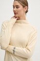Сукня з домішкою вовни Pepe Jeans HAZEL DRESS бежевий PL953593