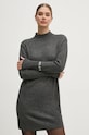 Pepe Jeans rochie din amestec de lana HAZEL DRESS mini gri PL953593