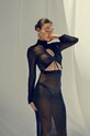 GOD SAVE QUEENS sukienka ANGIE DRESS z elastanem czarny GSQ.3.313
