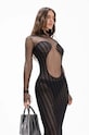 Рокля GOD SAVE QUEENS SASHA DRESS GSQ.82.310 черен AW24
