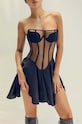 GOD SAVE QUEENS rochie VIVIENNE DRESS GSQ.90.311 negru AW24