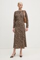 Joop! sukienka 30044016 beżowy AW24