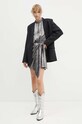 Šaty IRO WP33CLARIBEL strieborná AW24