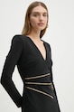 Платье Elisabetta Franchi чёрный AB64747E2