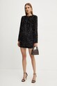 Платье Elisabetta Franchi AB70347E2 чёрный AW24