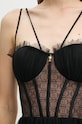 Obleka Elisabetta Franchi AB73847E2 črna