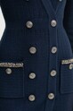 Сукня з домішкою вовни Elisabetta Franchi AM27S47E2 темно-синій