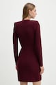 Ρούχα Φόρεμα από μείγμα μαλλιού Elisabetta Franchi AM27S47E2 μπορντό
