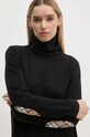 Barbour rochie din lana negru LDR0850