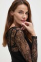 Sisley rochie negru 4HLGLV06D