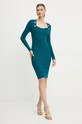 Marciano by Guess rochie LUNA 4BGK01.5613Z turcoaz AW24