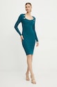 Marciano by Guess rochie LUNA 4BGK01.5613Z turcoaz AW24