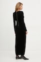 Marciano Guess sukienka welurowa PAM 4BGK20.6273A czarny AW24