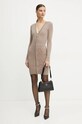 Šaty Marciano Guess HERMIONE 4BGK91.5661Z hnedá AW24