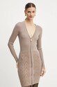Šaty Marciano Guess HERMIONE hnedá 4BGK91.5661Z
