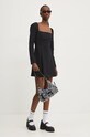 Abercrombie & Fitch sukienka KI159.4732.900 czarny AW24
