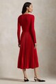 Polo Ralph Lauren dress 211948693 red AW24