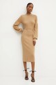 Oblečení Šaty z vlněné směsi Twinset 242TP3591 béžová
