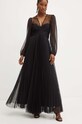 Obleka Twinset 242TP2373 črna AW24