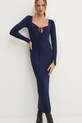 Šaty Twinset 242TP3081 tmavomodrá AW24