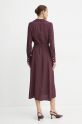 Îmbrăcăminte Twinset rochie 242TT2320 burgundia