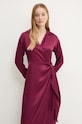 Twinset sukienka bordowy 242TF2121