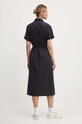 Одежда Хлопковое платье A.P.C. robe new drew COGZR.F05959 тёмно-синий