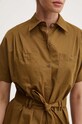Хлопковое платье A.P.C. robe new drew COGZR.F05959 зелёный