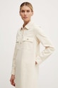 A.P.C. rochie din denim robe mia bej COGZV.F05878