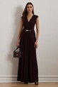Lauren Ralph Lauren rochie maxi burgundia 253951570