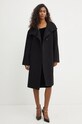 Boss Orange rochie de catifea 50524412 negru AW24
