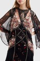 AllSaints rochie LUCIA KORA DRESS W103DA negru AW24
