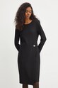 BOSS rochie 50504186 negru AW24