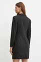 Îmbrăcăminte BOSS rochie din amestec de lana 50528596 negru