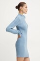 Odzież Guess sukienka LIVIA W4BK08.Z2V42 niebieski