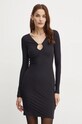 Платье Guess AMIRA длинный чёрный W4BK09.KCDE0