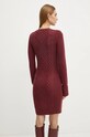Îmbrăcăminte Guess rochie din amestec de lana SERENA W4BK17.Z3HW0 burgundia