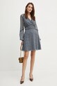 Φόρεμα Guess YVETTE W4BK29.WDW82 σκούρο μπλε AW24