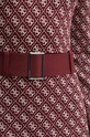 Guess sukienka LISE W4BK43.Z37K0 bordowy