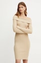 Šaty Guess JULIA béžová W4BK97.Z2YJ2