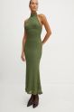 Bardot vestito OLA verde 59403DB